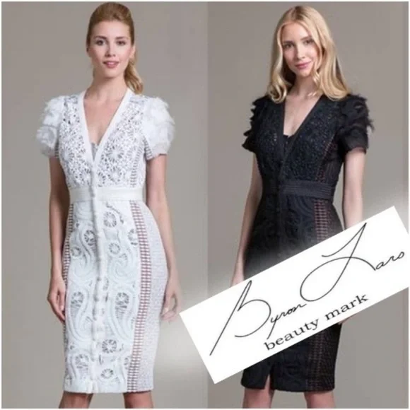 Byron lars white dress sale